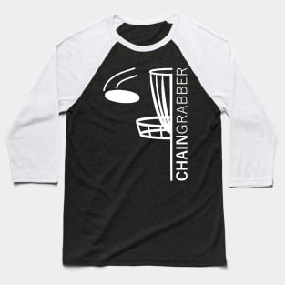 Disc Golf - Chain Grabber Baseball T-Shirt